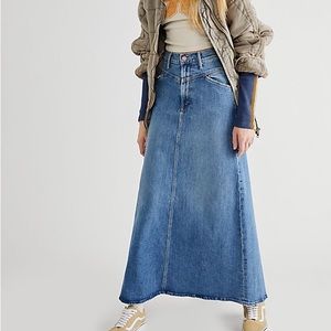 COPY - Mother denim the yoke maxi skirt nwot